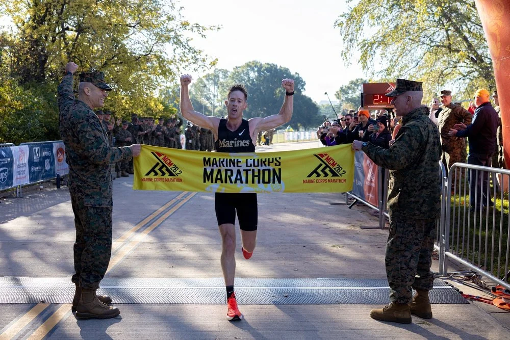 Kyle King Wins Third Straight Marine Corps Marathon