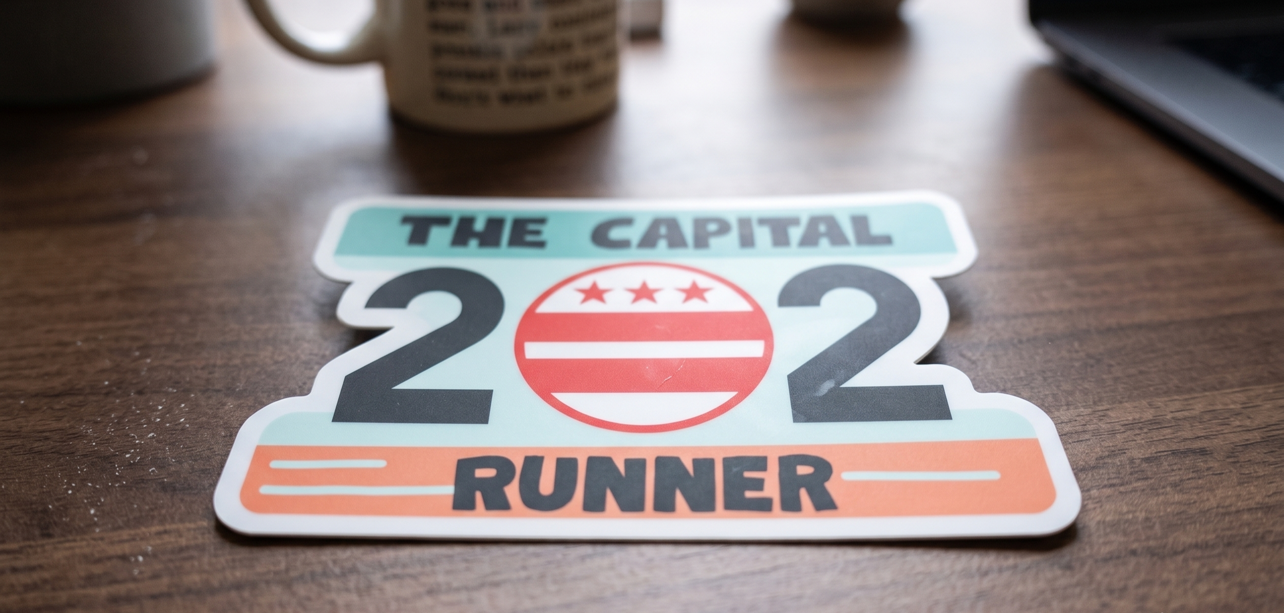 The Capital Runner Sticker