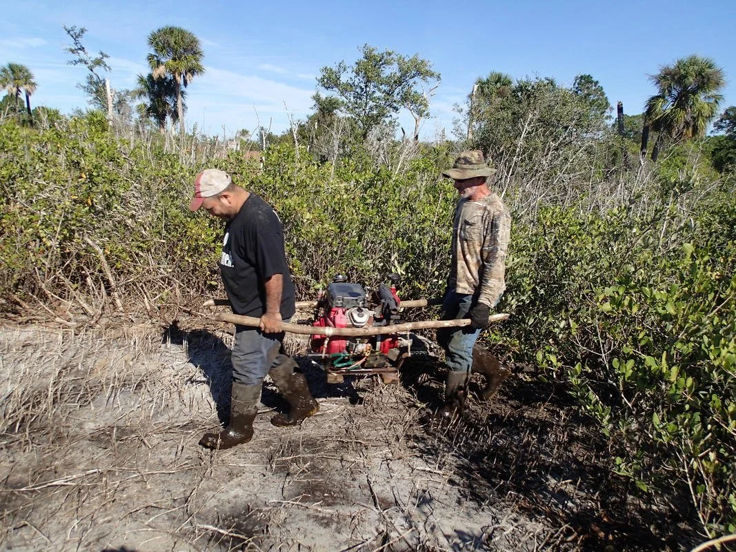Hydroblasting Begins