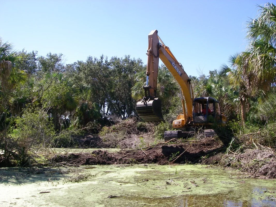 Connecting Pond Features