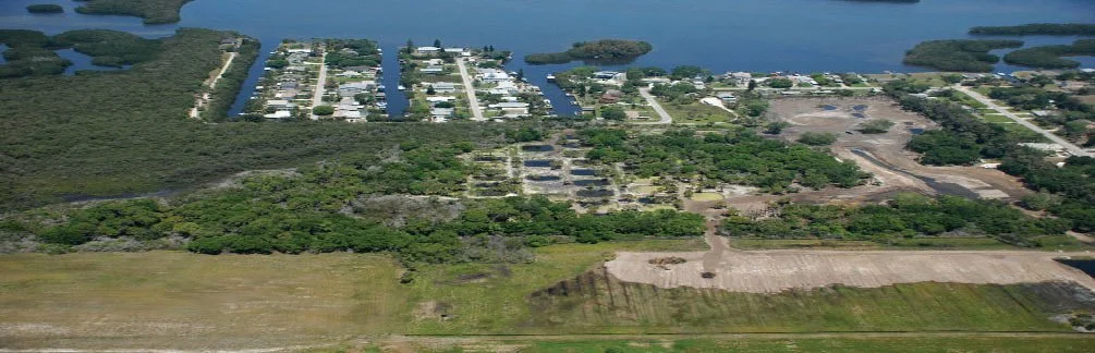 Aerial During Restoration