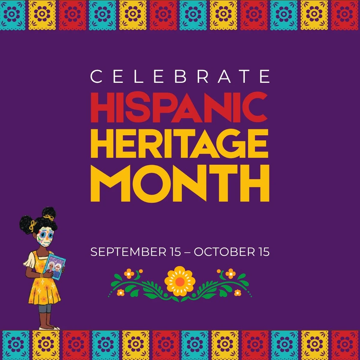 🪇Hispanic Heritage Month starts today! Take this time to learn about and honor different Spanish speaking countries&mdash;their rich histories and diverse cultures as well as their significant contributions to the US and the globe. 🌎 

Leah&rsquo;s