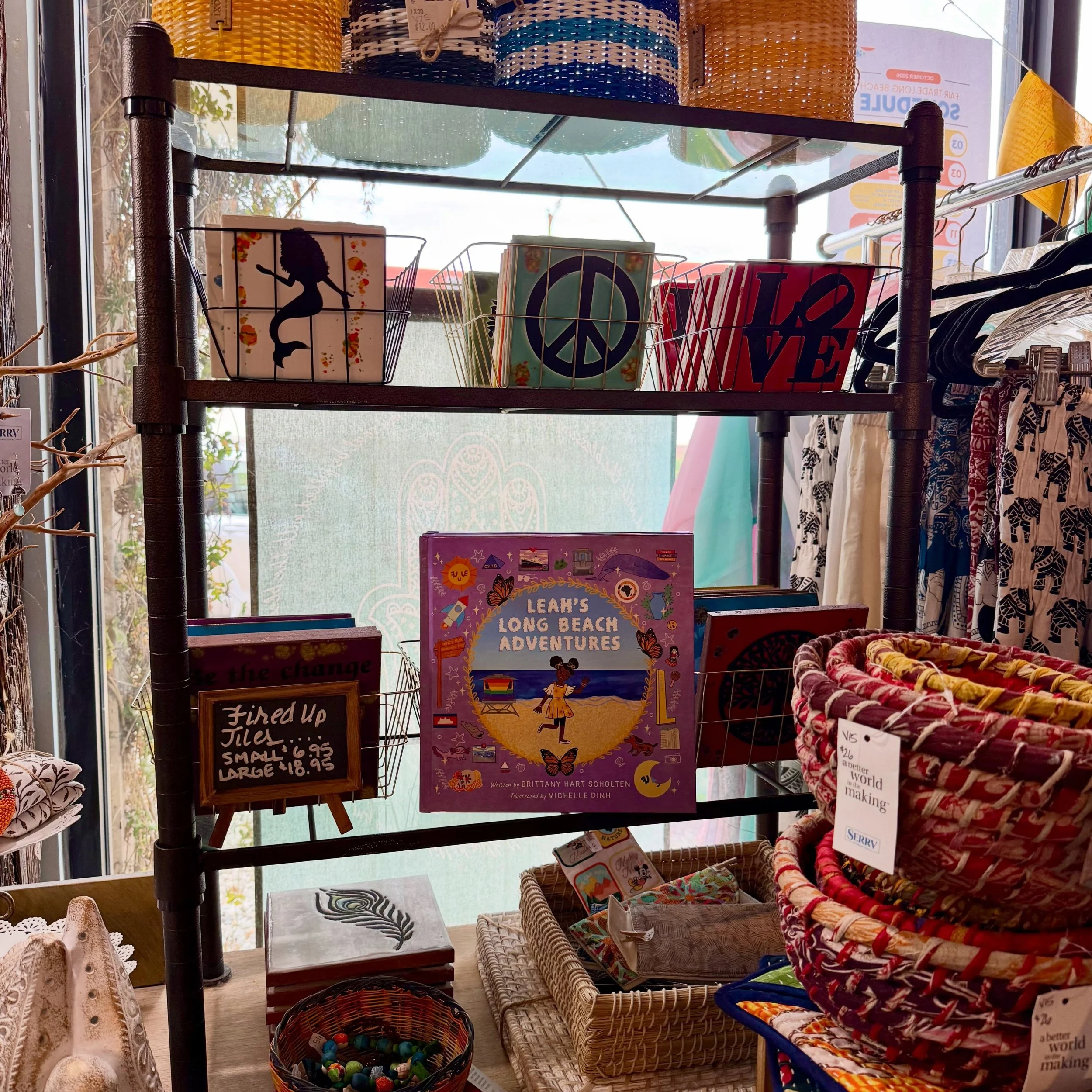 Leah&rsquo;s Long Beach Adventures is now available @fairtradelongbeach on Carson and Bellflower in East Long Beach 🎉

Fair Trade Long Beach is such a special store that features eclectic local and global goods. With a community vibe, they offer cra