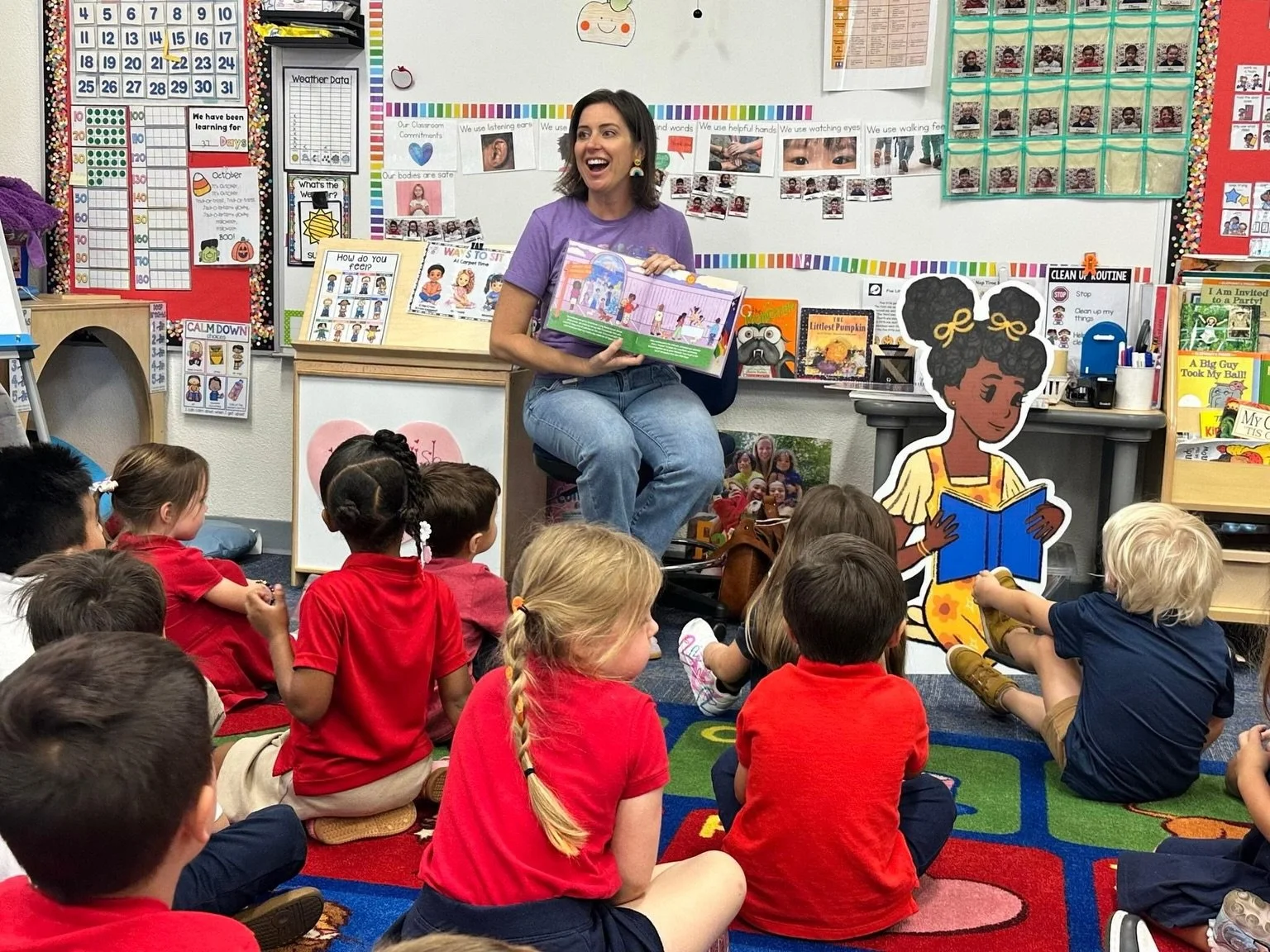 I love reading my book to children! It&rsquo;s such a fun way to connect with little ones and watch them get excited about all the places they recognize in the book. 

Someone always tells me something really off topic 😅 And then, sometimes there ar