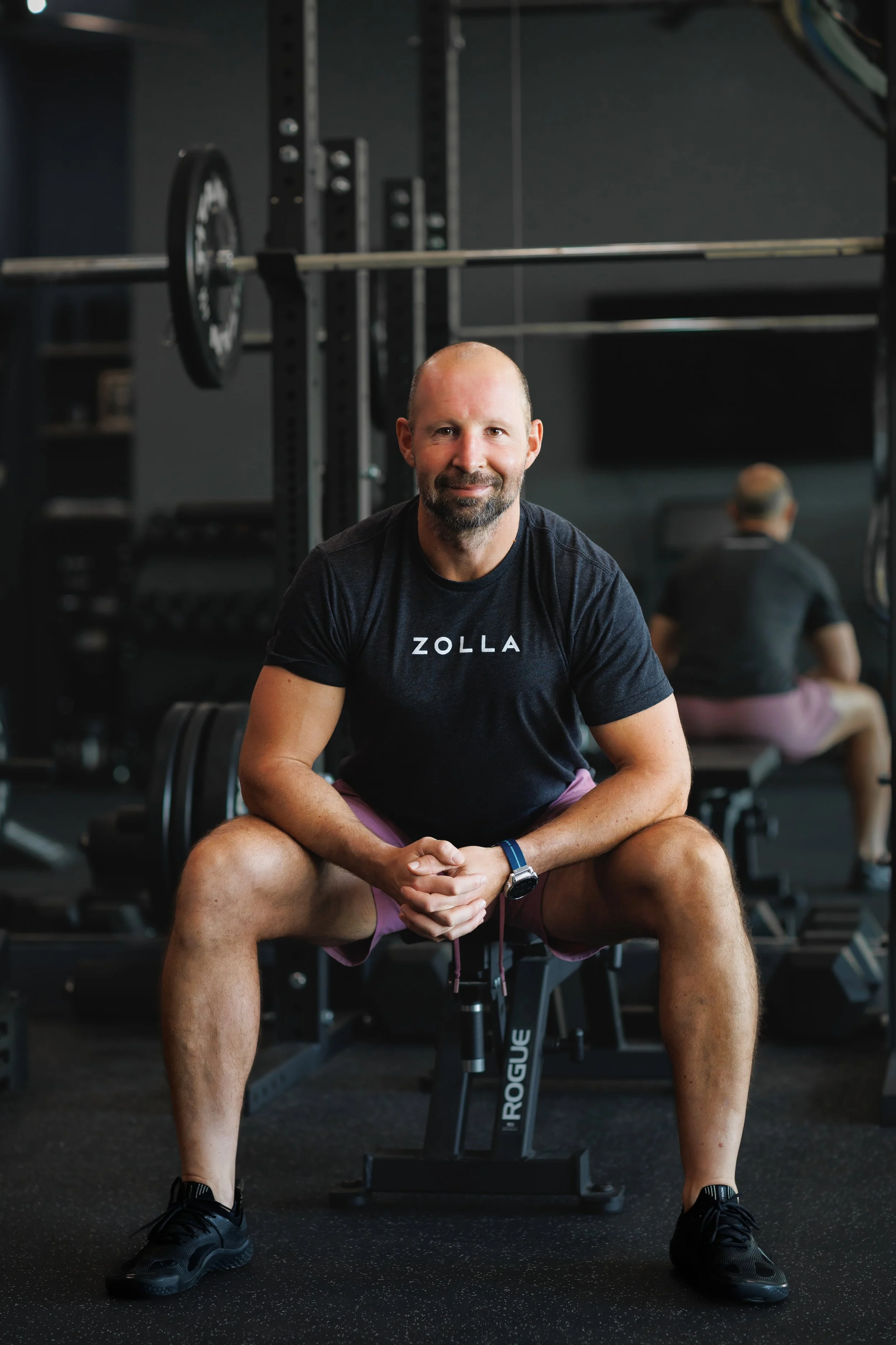 Owner Zoltan Nagy of ZOLLA Strength - High end gym facility offering personal strength training, coaching, nutrition and athleticism in Destin, Florida.