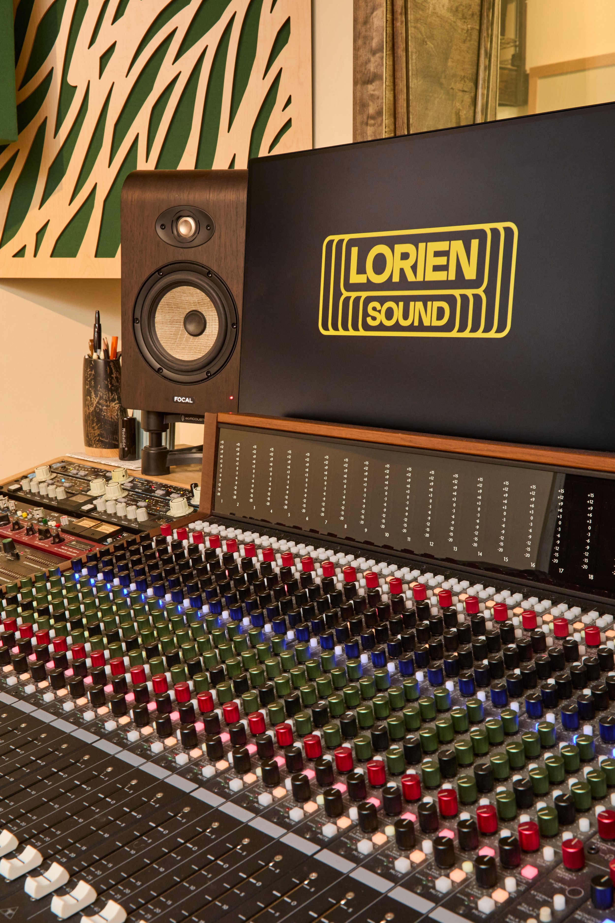 Hardware at Lorien Sound Recording Studios in New York City