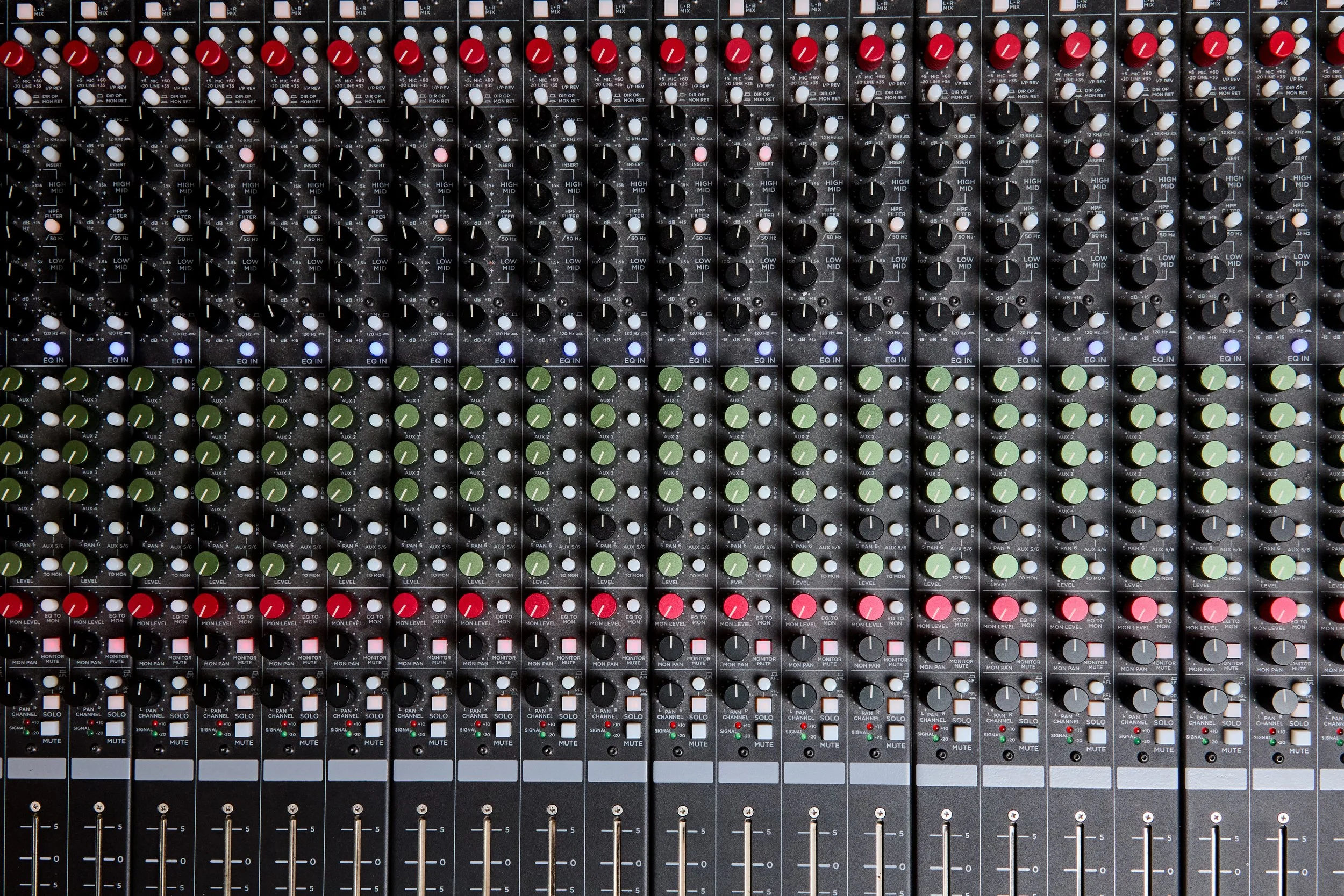 Trident 78 Console at Lorien Sound Recording Studios
