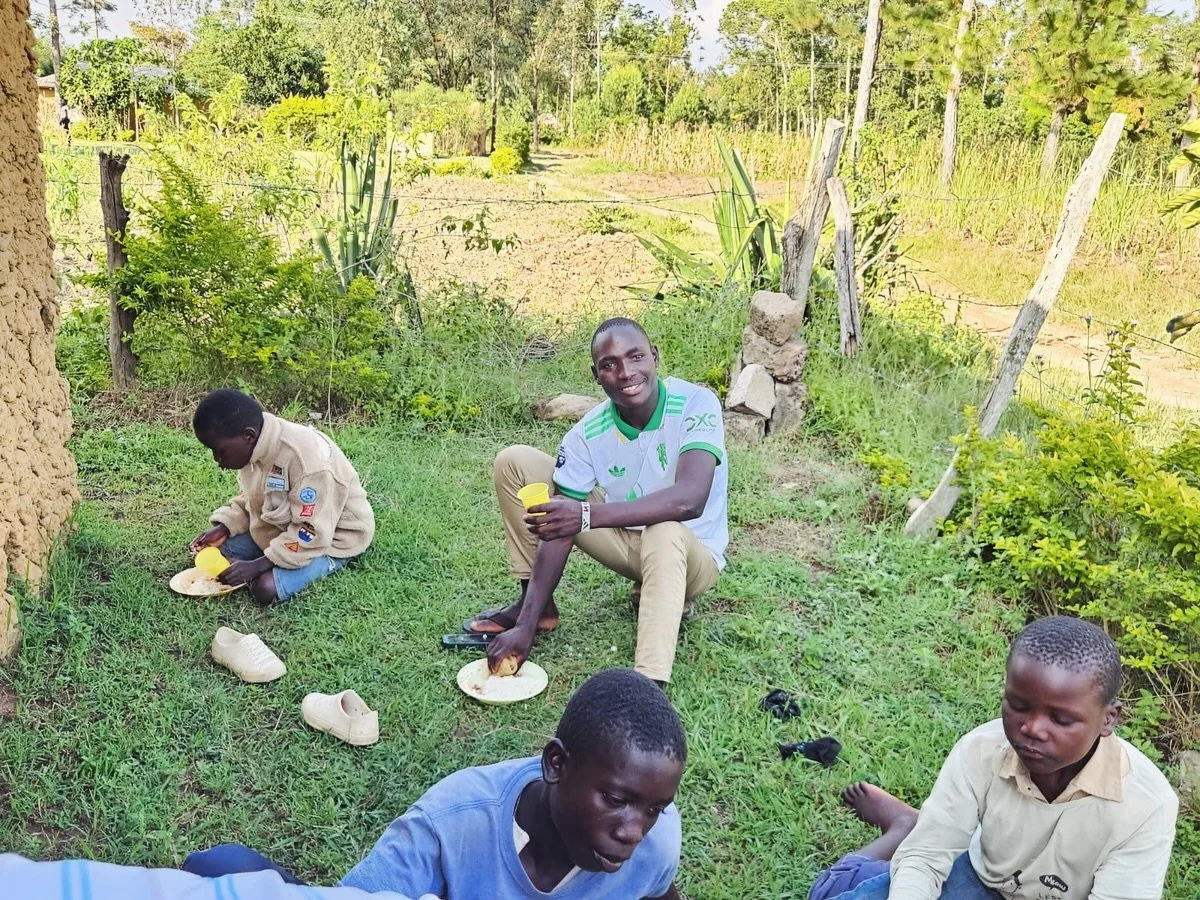 Thank you to our generous supporters. Our local team was able to gather members of the nearby community to feast and fun, including many orphans and widows. 

We are so thankful to every dollar that goes a long way to be a blessing to our Kenyan and 
