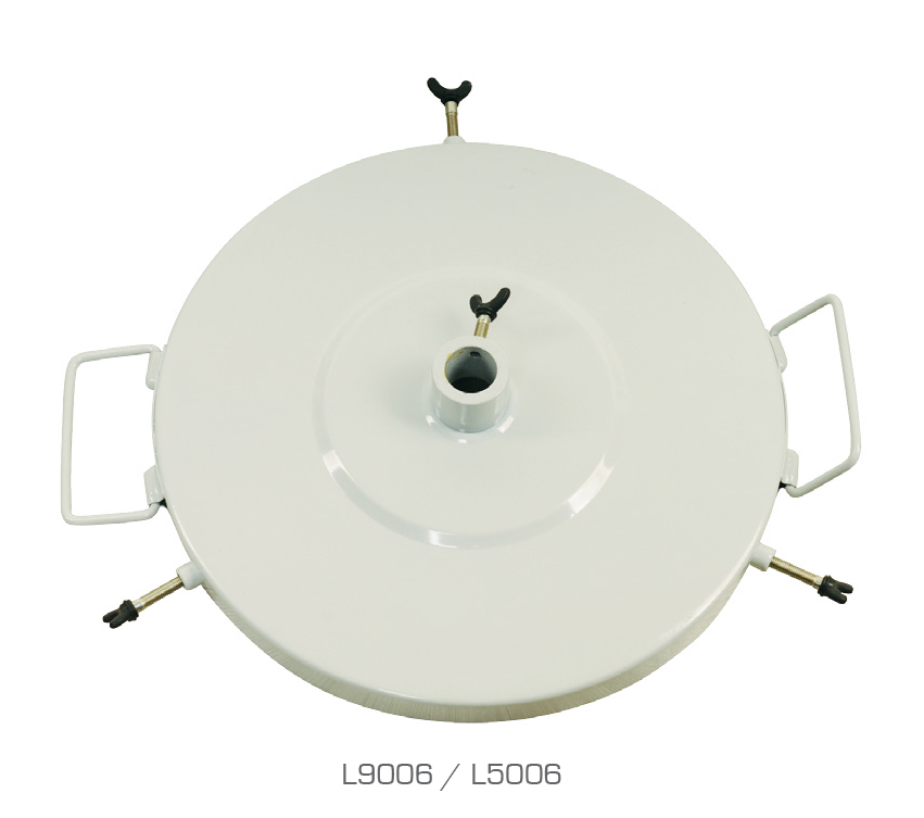 Tapa y Plato seguidor para tambo (L9006 /L9016)