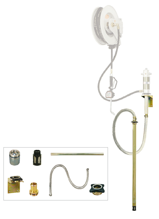 Kit de montaje en pared para bomba neumática de distribución de aceite (L5321)