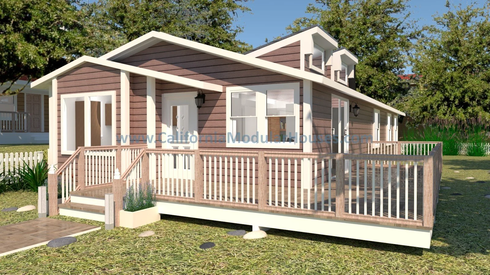 1200 Modular Home 1200-1999 Square Foot Modular Prefab Plans — California Modular Houses ...