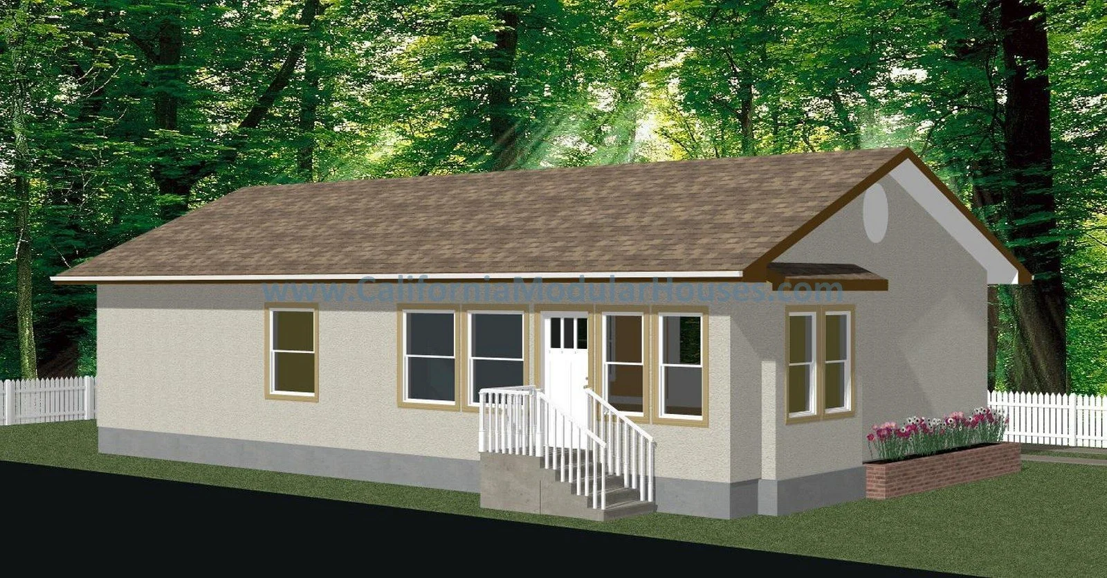 1200 Modular Home 1200-1999 Square Foot Modular Prefab Plans — California Modular Houses ...