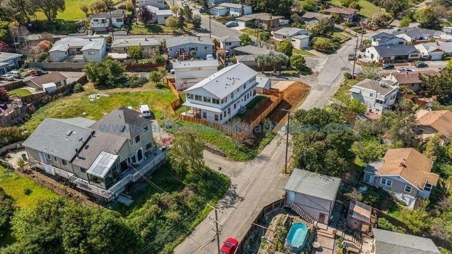 Prefab modular home overview 4.  Contra Costa County, CA.  San Francisco Bay.  Modulars for California.  