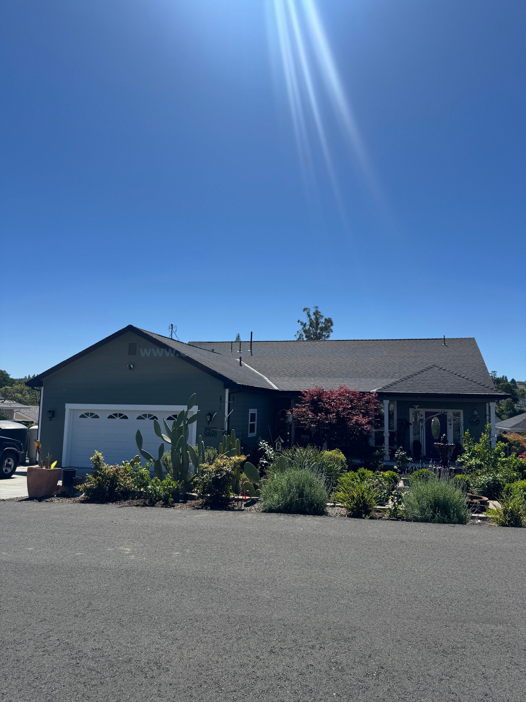 Prefab California, Modular Homes California, Modular Homes, Santa Rosa, Sonoma County California.  Ranch Style Modulars.