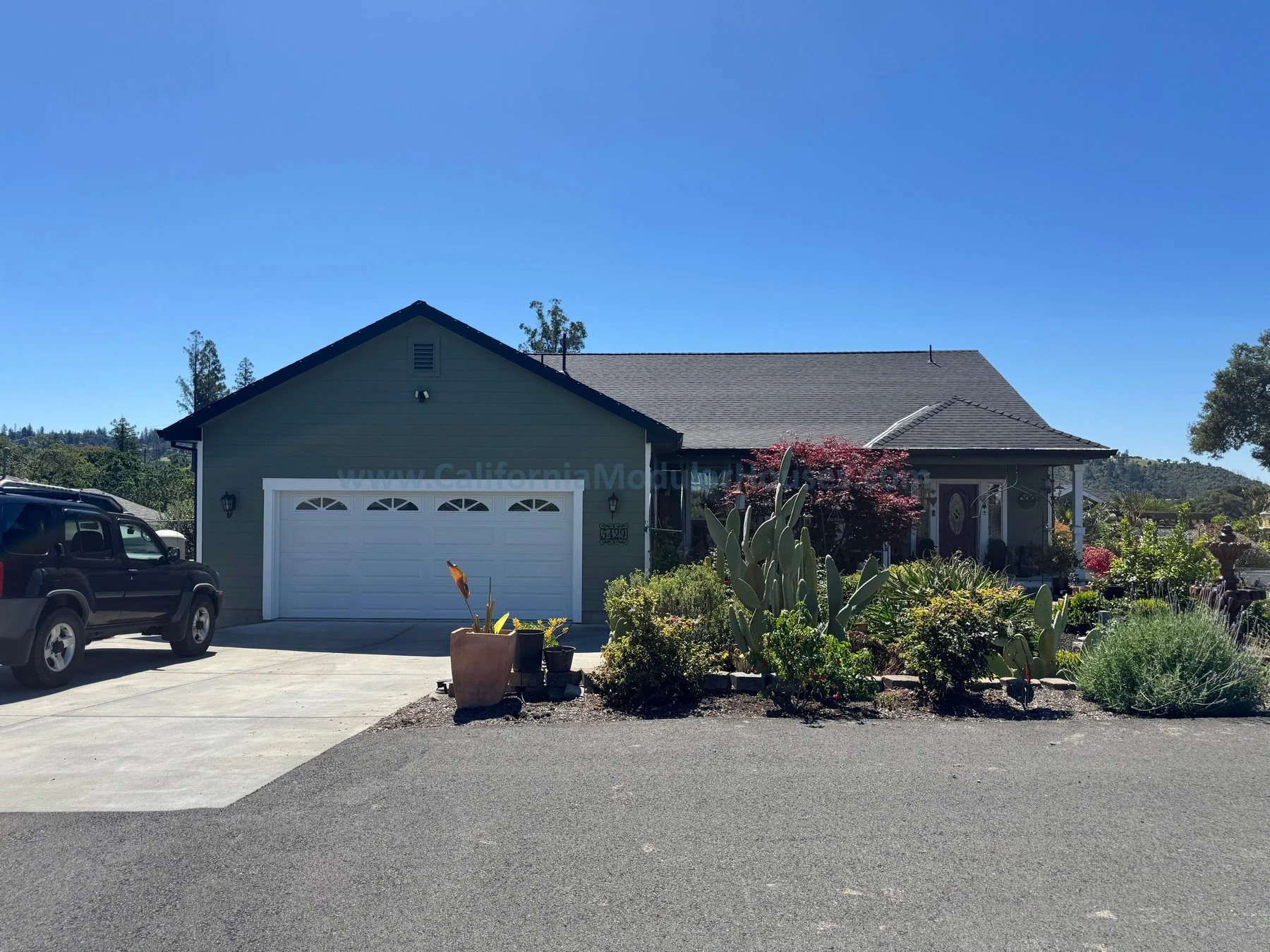 Prefab California, Modular Homes California, Modular Homes, Santa Rosa, Sonoma County California.  Ranch Style Modulars.