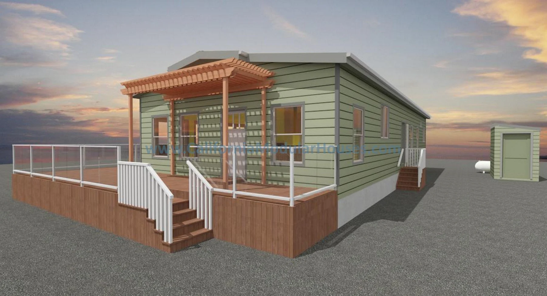 California Modular Houses designed and permitted home for Fort Bragg, Mendocino County, CA.  Prefab Modular California, Modular Home CA, California Modular Homes, Prefab Modulars California.