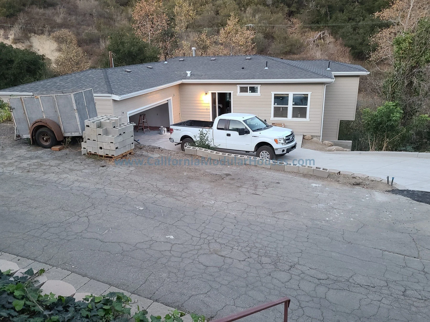 Two-Story Modular Home.  City of Santa Barbara, Santa Barbara County, CA. Pre-Fabricated Homes, Prefab Home California, Prefab Houses, Prefab Homes,