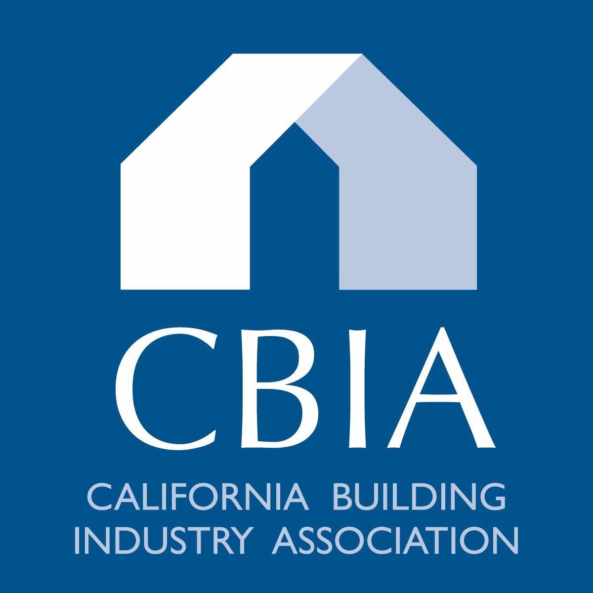 Logo of the California Building Industry Association featuring stylized buildings and text.   This is part of the NAHB, the National Association of Home Builders and available only to members in good standing.
