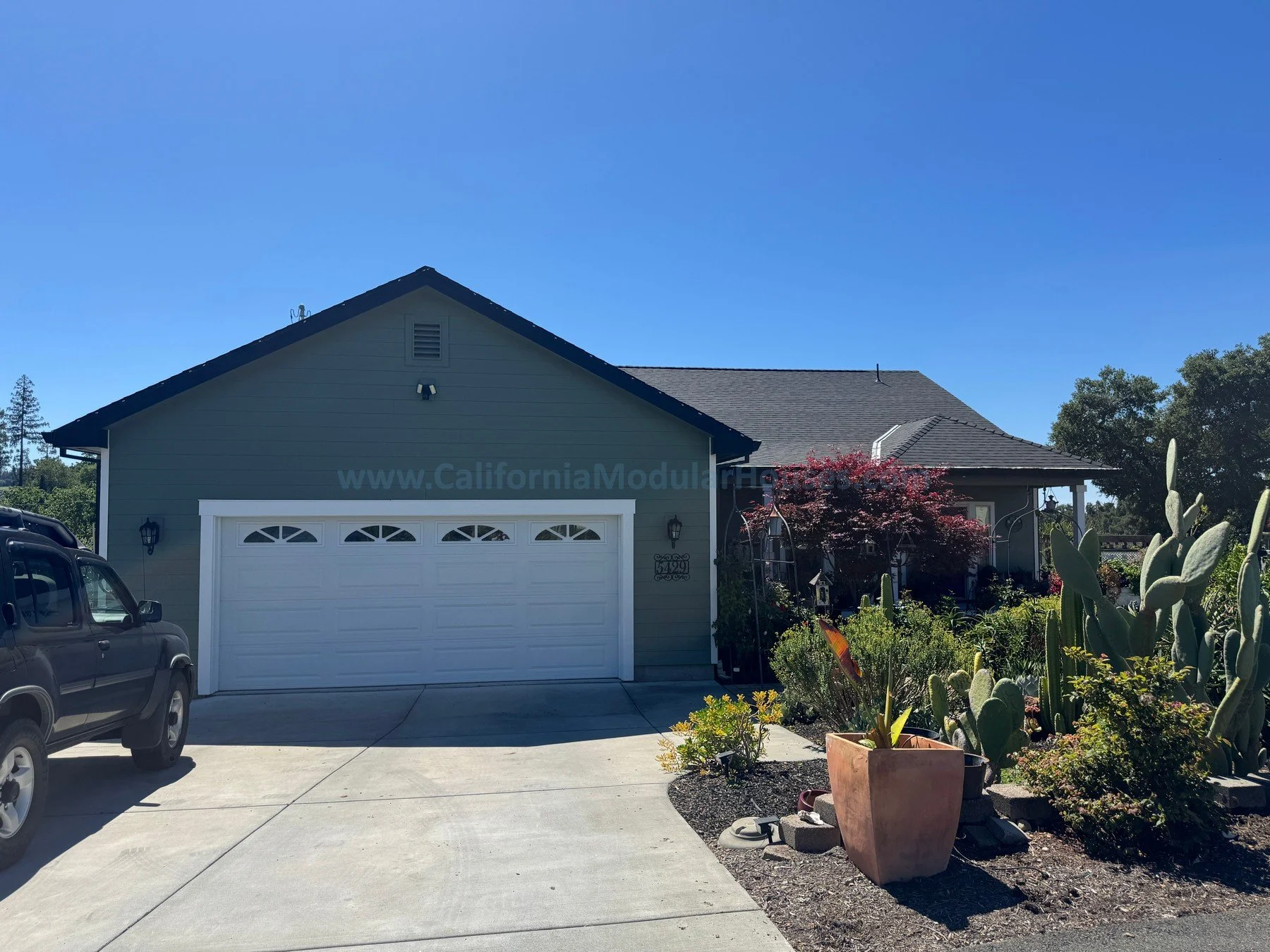 Prefab California, Modular Homes California, Modular Homes, Santa Rosa, Sonoma County California.  Ranch Style Modulars.