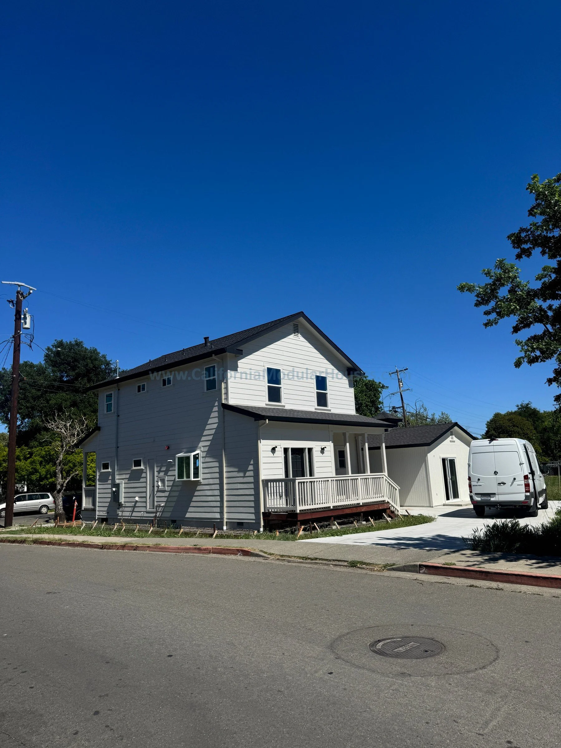 Two-Story Modulars.  Santa Rosa, Sonoma County California.  Modular Home CA, CA Modular Homes, Prefab Modular California, California Modular Home, CA Prefab Homes.  
