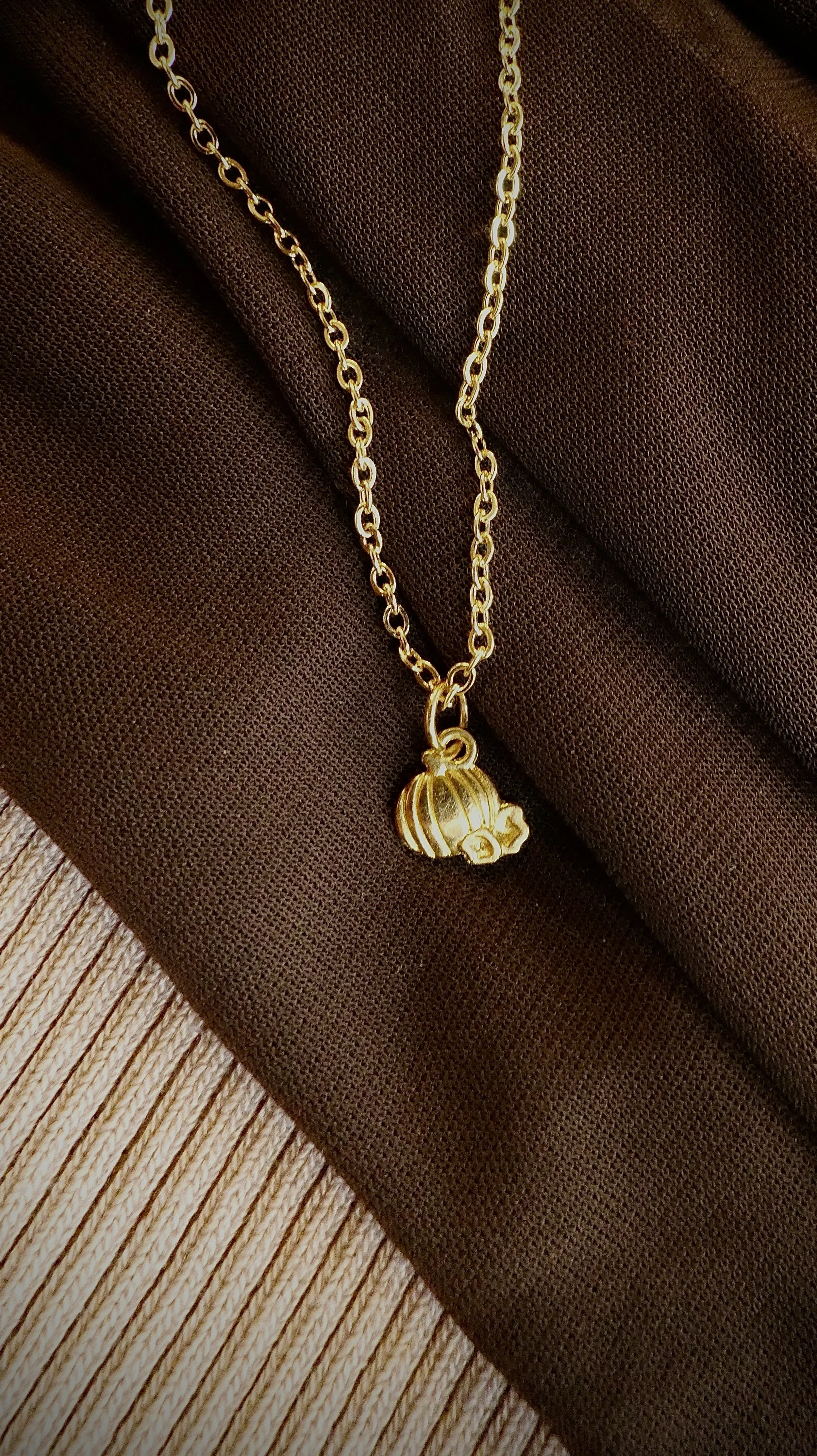 Pumpkin Spice Matching Necklace