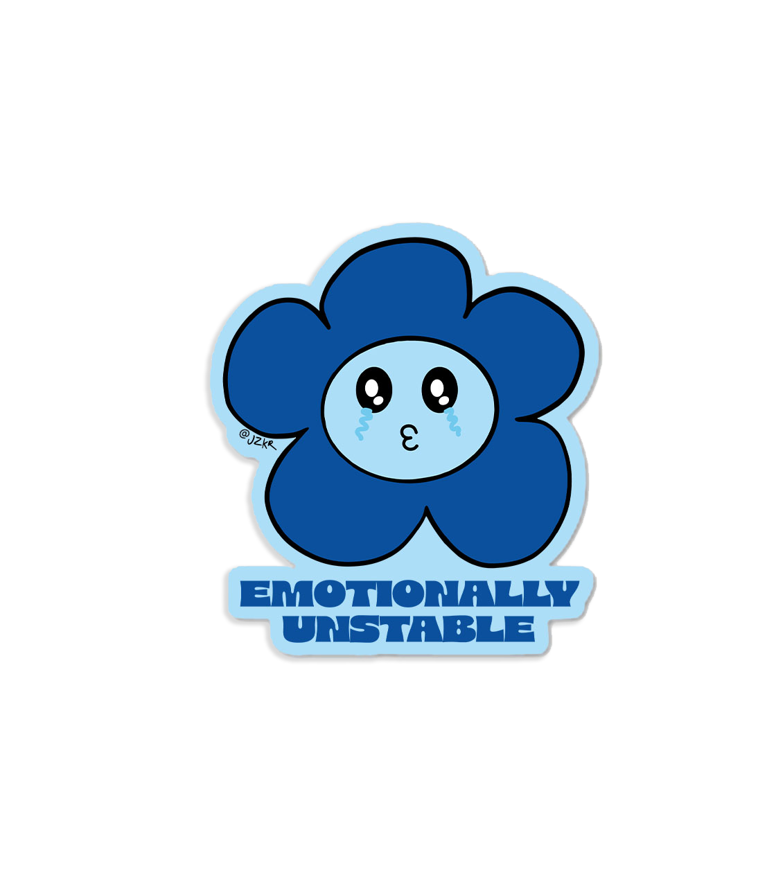 Emotionally Unstable Sticker