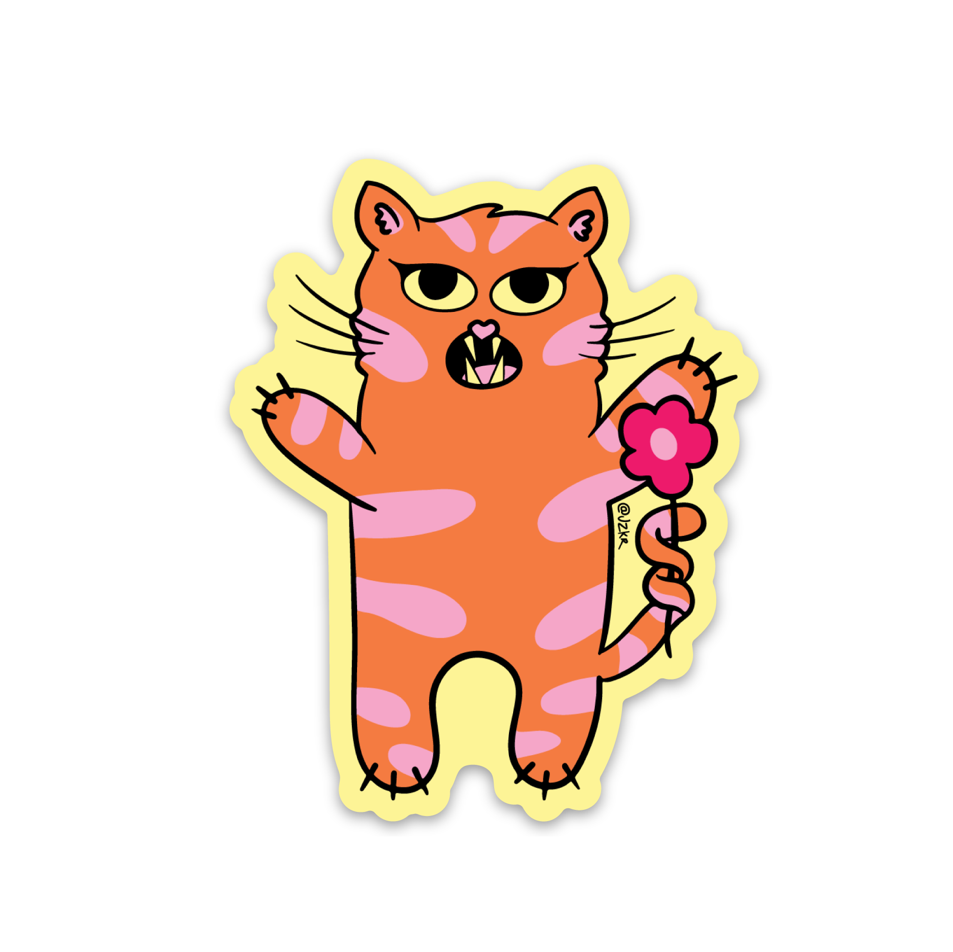 Tiger Sticker