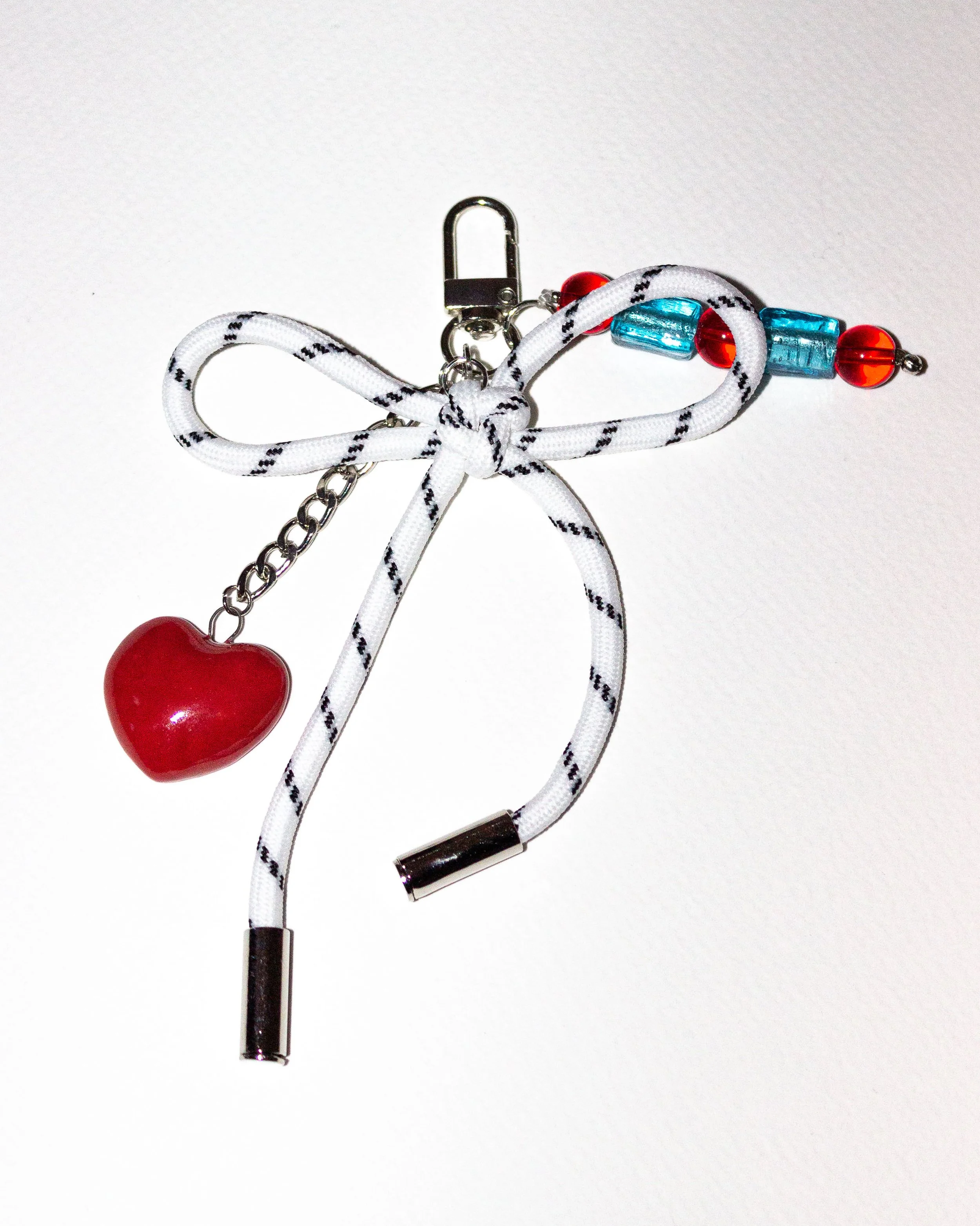 Bag Charm - Heart Red