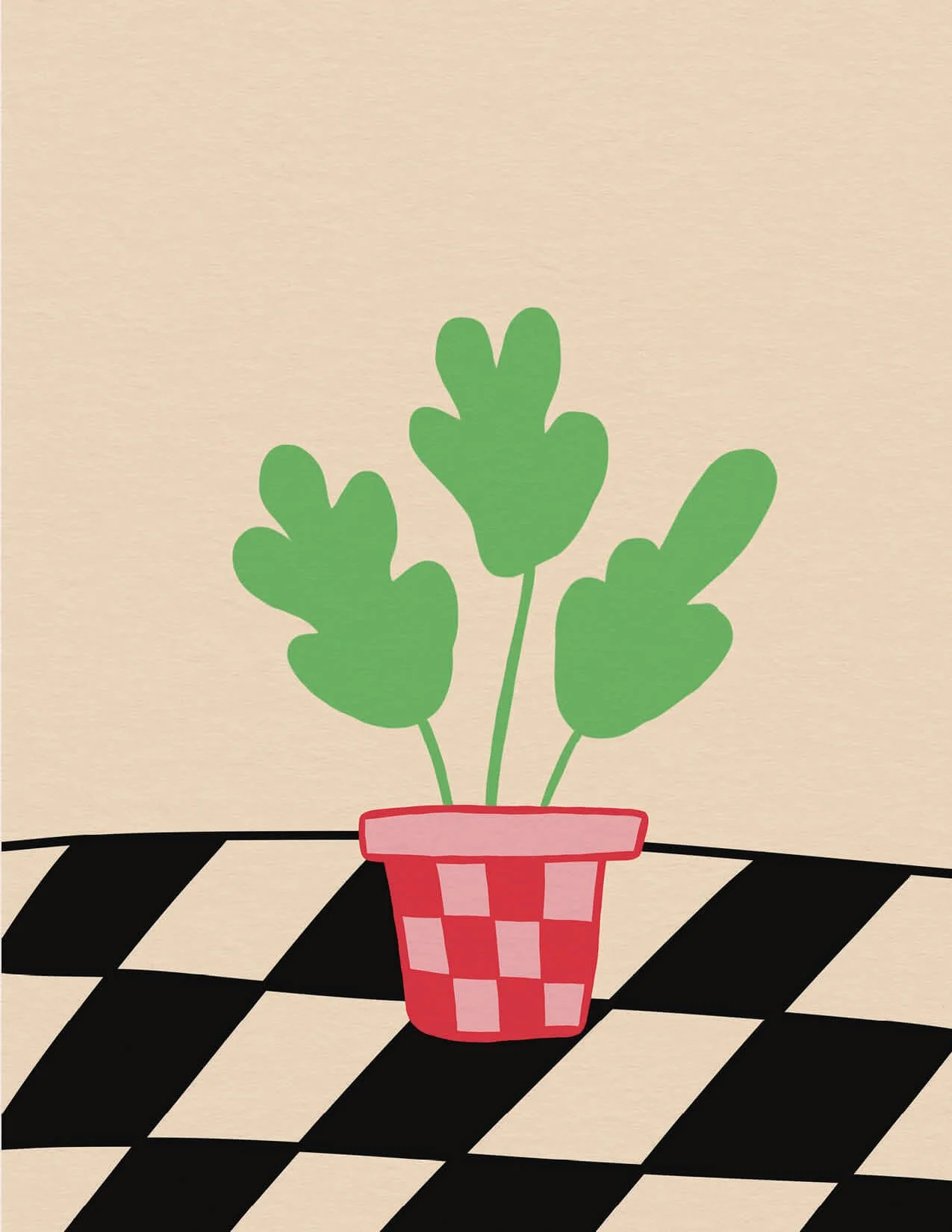 Checkered plant