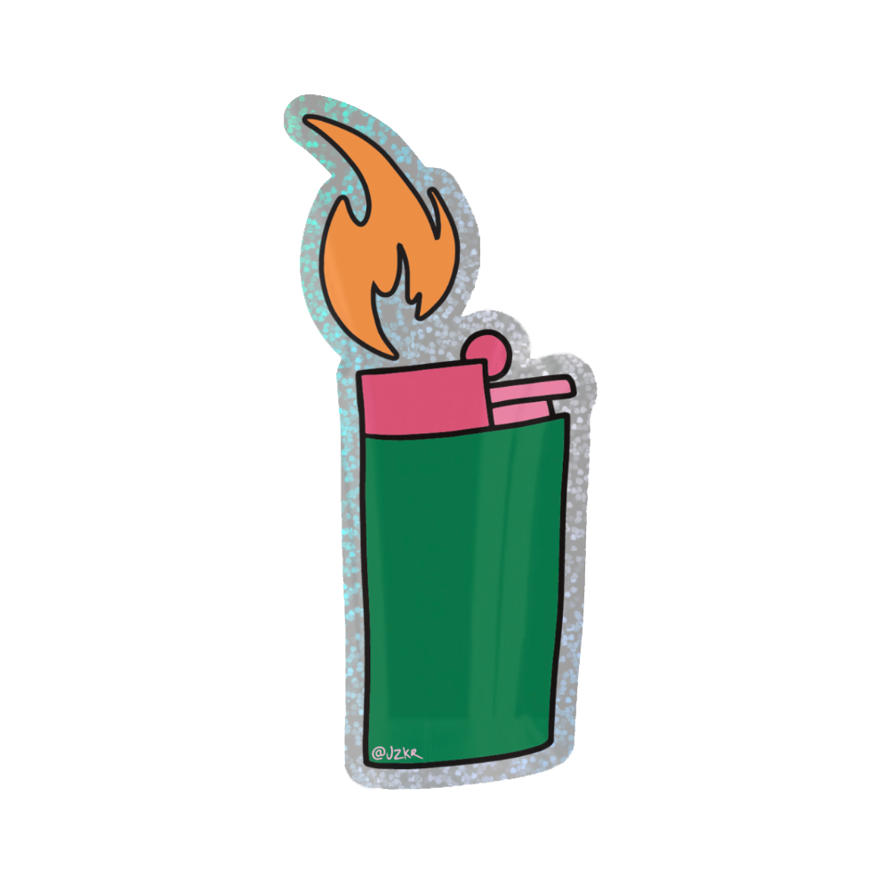 Flame Sticker