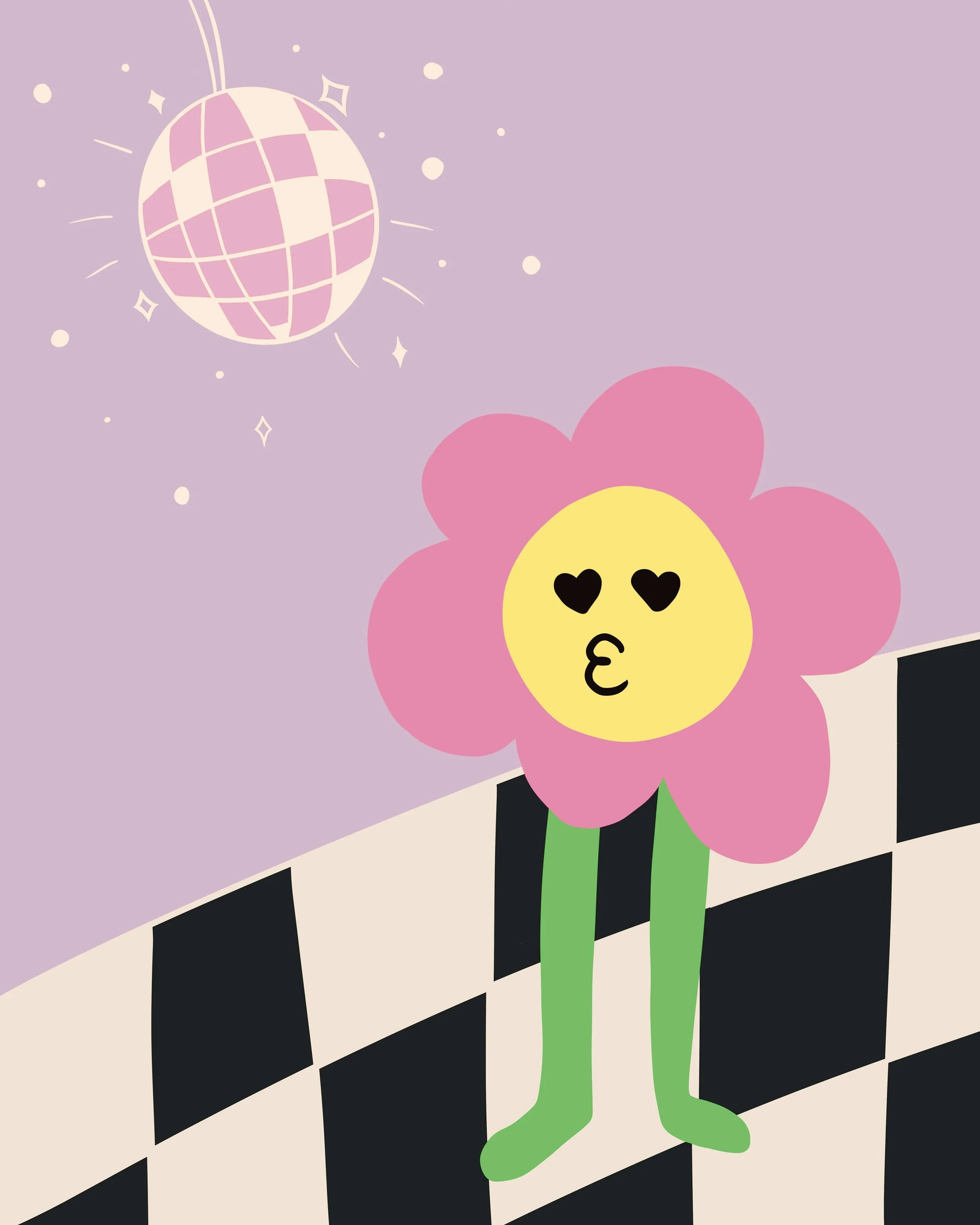 Disco flower