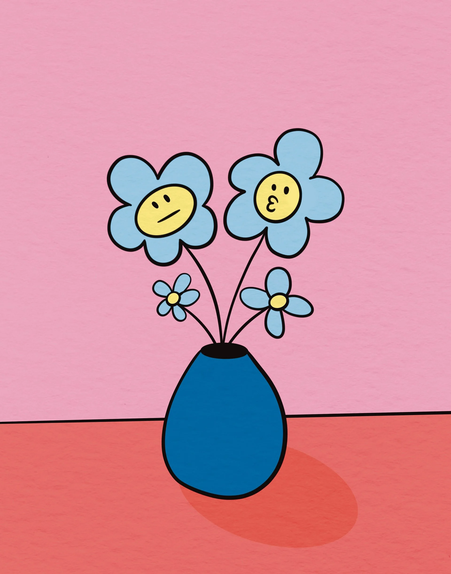 Too blue