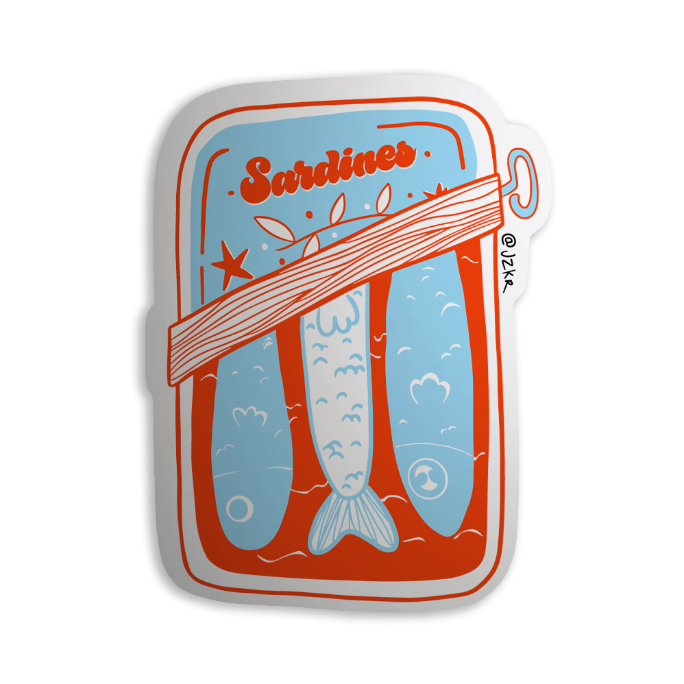 Sardines Sticker