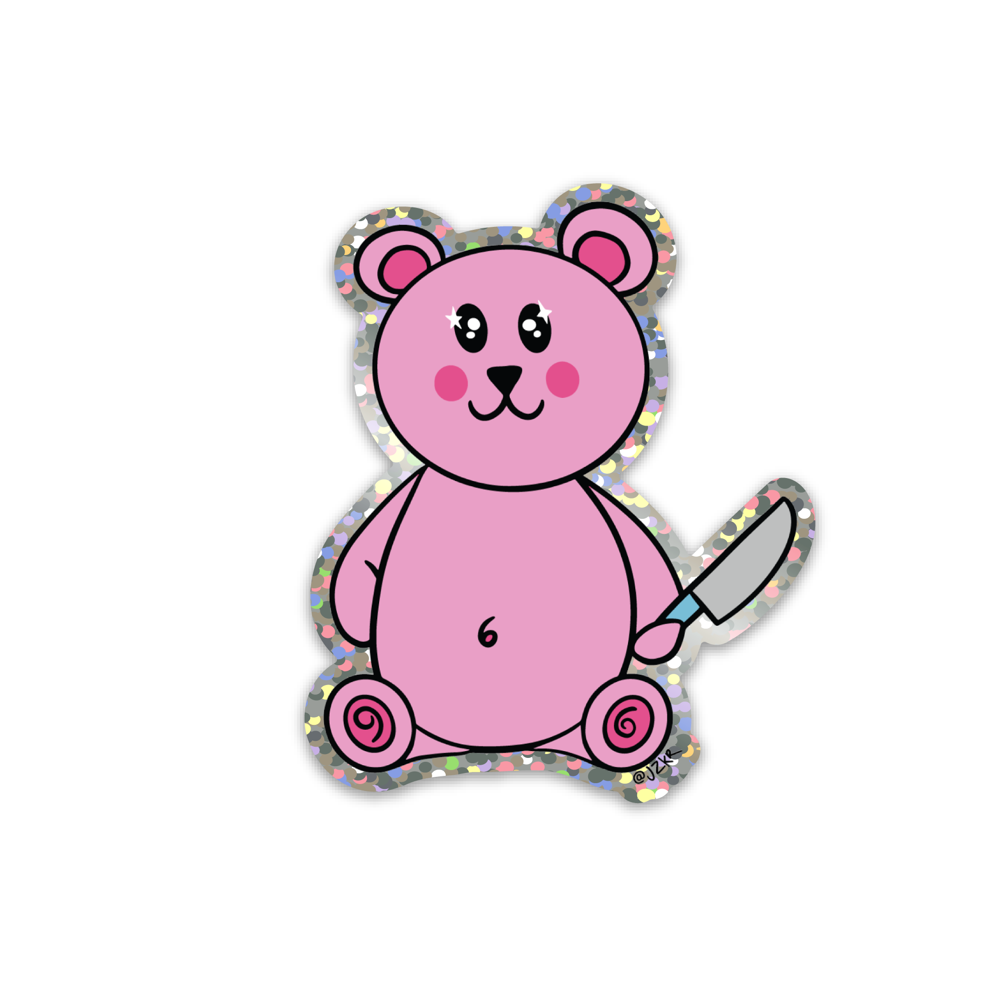 Killer Bear Sticker