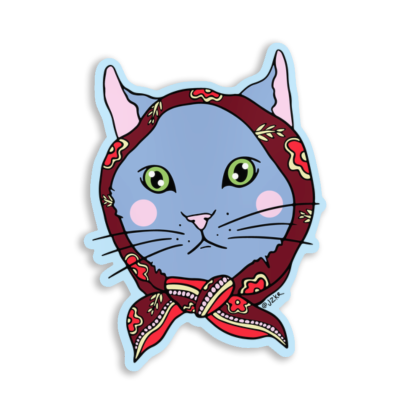 Babouchat Sticker