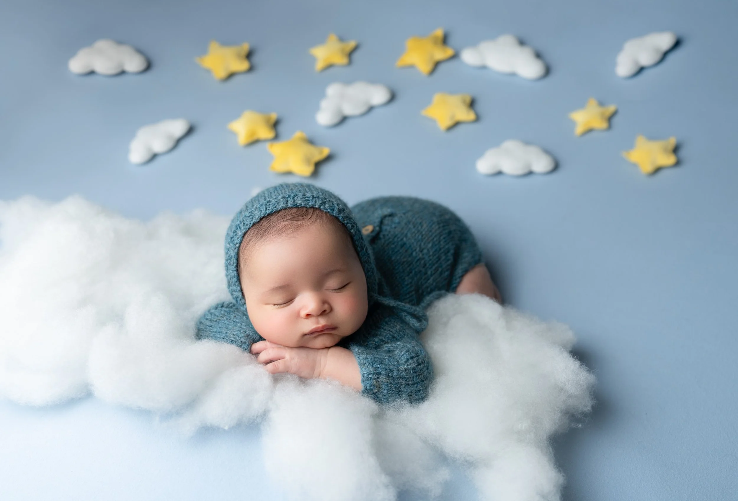Professionally edited newborn photograph by Racheal Trail Photography