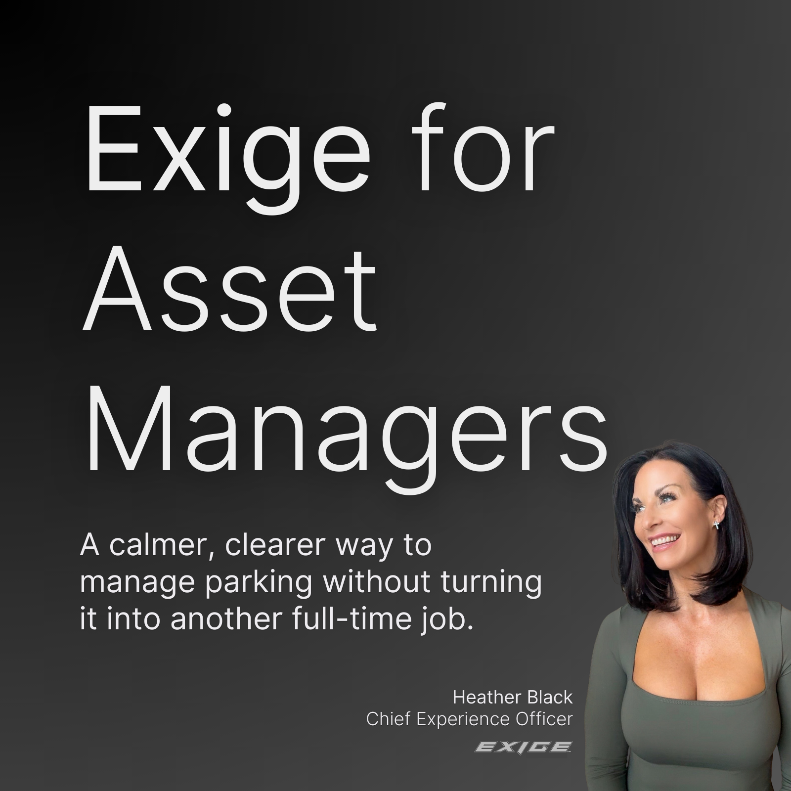 Exige for Asset Managers
