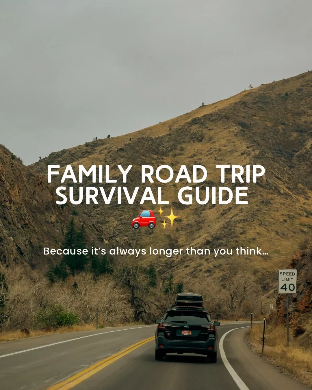 A family road trip but make it survivable 😌
Think: endless snacks, strategic stops, and just enough screen time to keep the peace.

We&rsquo;ve learned a few things the hard way&mdash;here&rsquo;s what actually works 🚗✨

What are your fav road trip