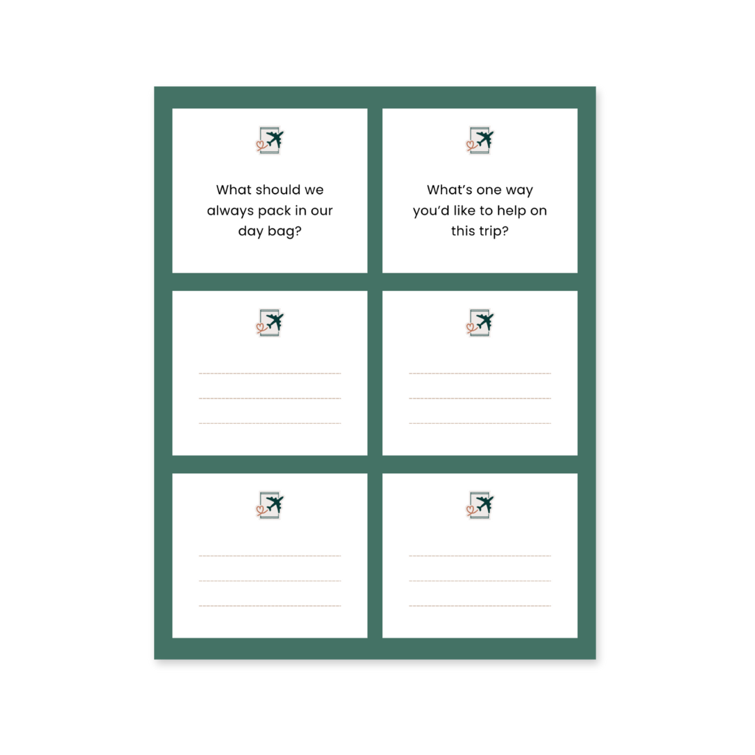 Conversation Cards: Planning Phase