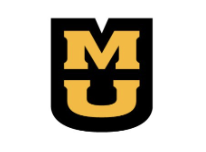 Missouri University of Science and Technology logo with a yellow 'M' and 'U' on a black shield background.