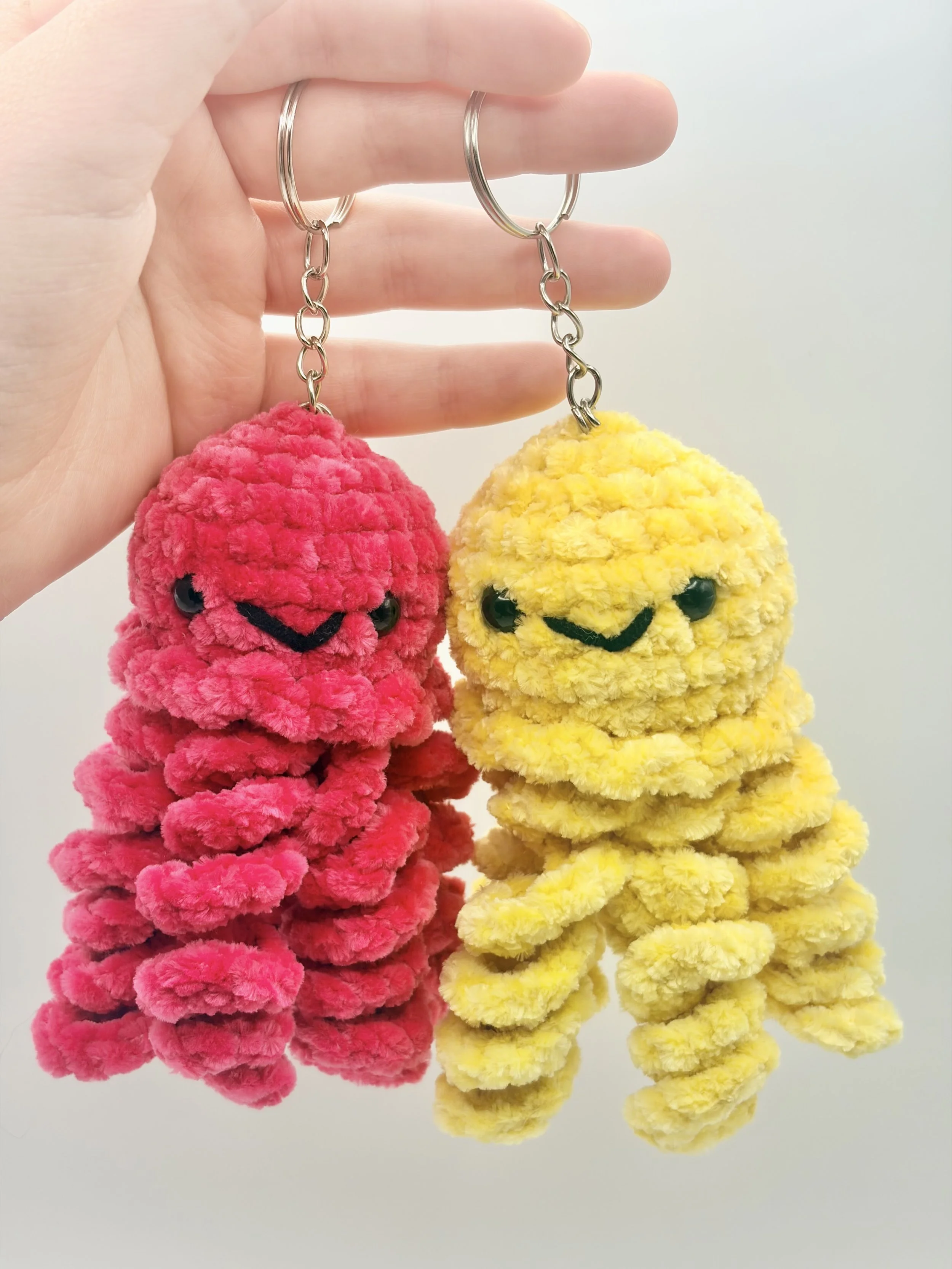 Jellyfish Keychain