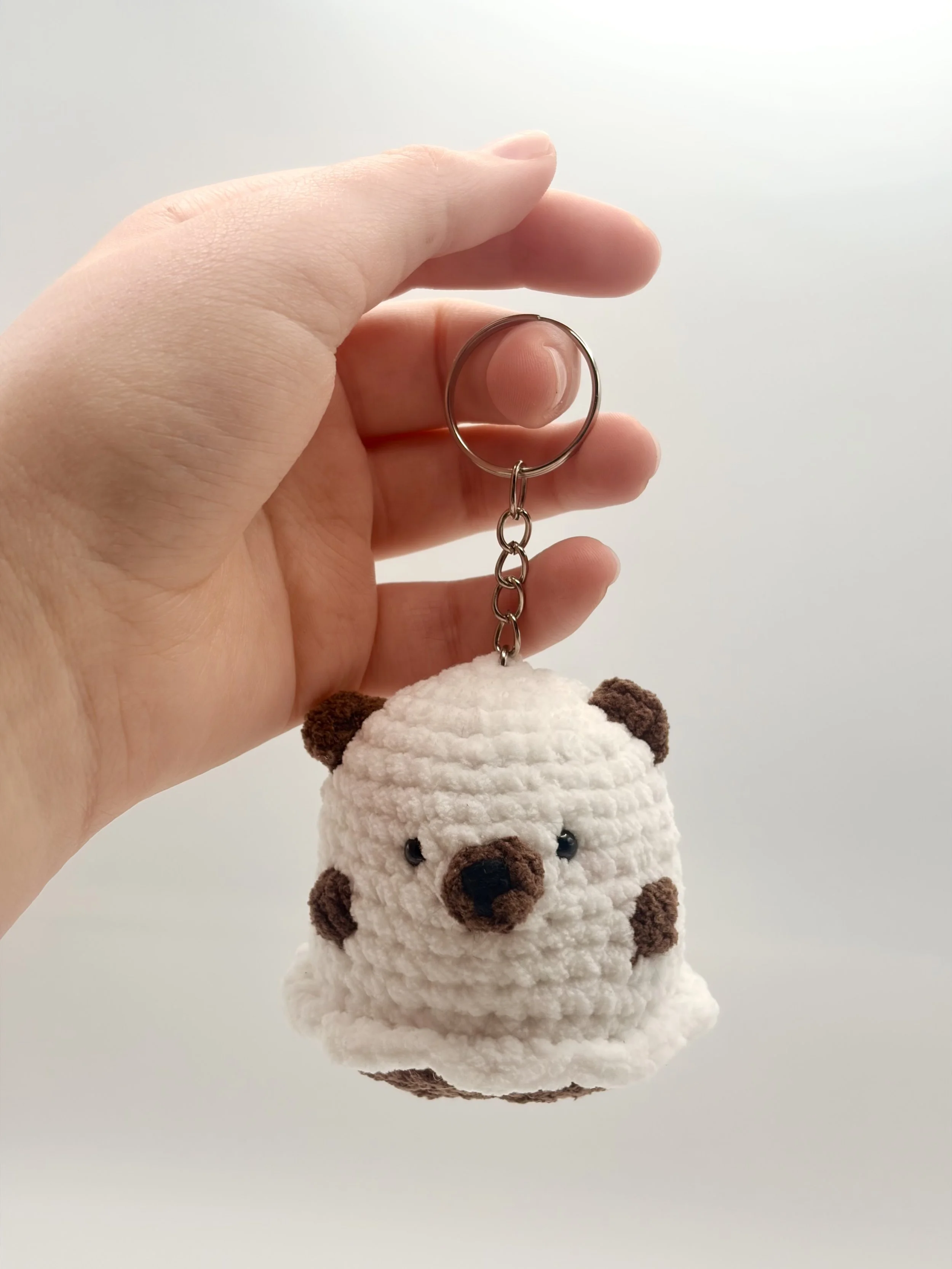 Mini Boo-Bear Keychain