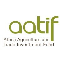 Logo of AATIF - Africa Agriculture and Trade Investment Fund with green text