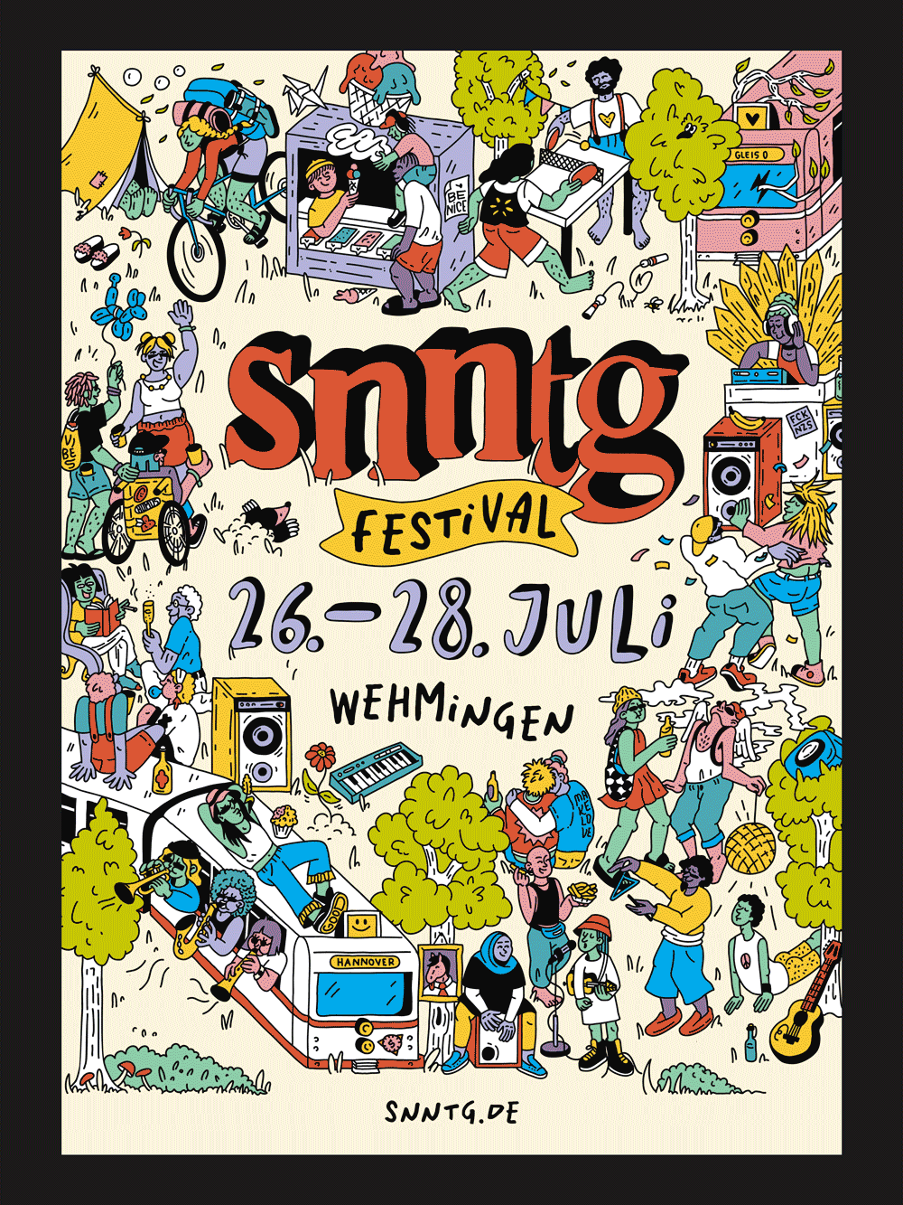 SNNTG FESTIVAL · Poster Design