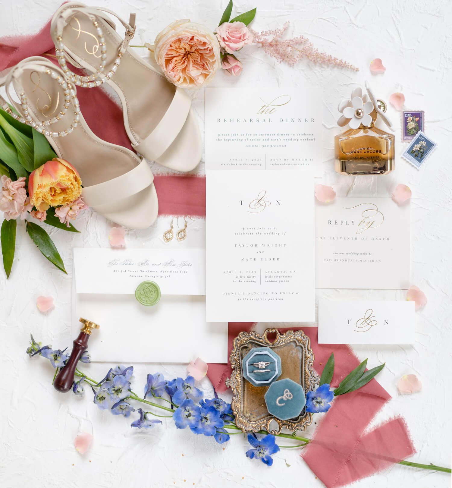 EKS Weddings | Taylor and Nate flatlay.jpg