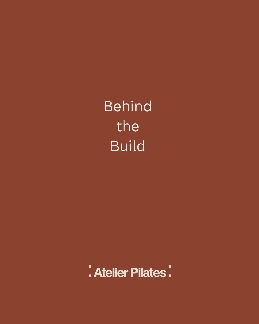 One week can make a huge difference.

What was once an empty shell is slowly beginning to reveal the spaces that will soon welcome you to Atelier Pilates.

This is where our waiting area and changing rooms are taking shape&mdash;designed to feel calm