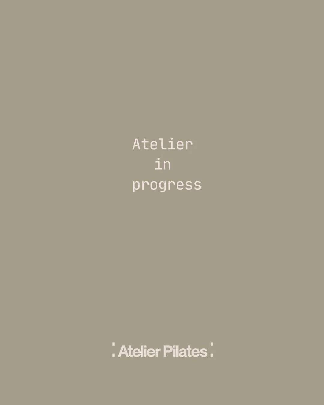 The angles, the light, the little details &mdash; it&rsquo;s all starting to come together.

The plastering is complete and painting is now underway, bringing us one step closer to welcoming you into Atelier Pilates. It&rsquo;s beginning to feel like