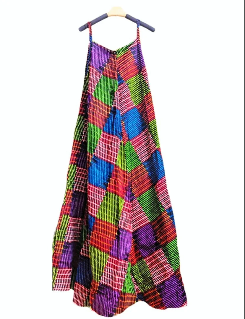 Multicolor Maxi Dress