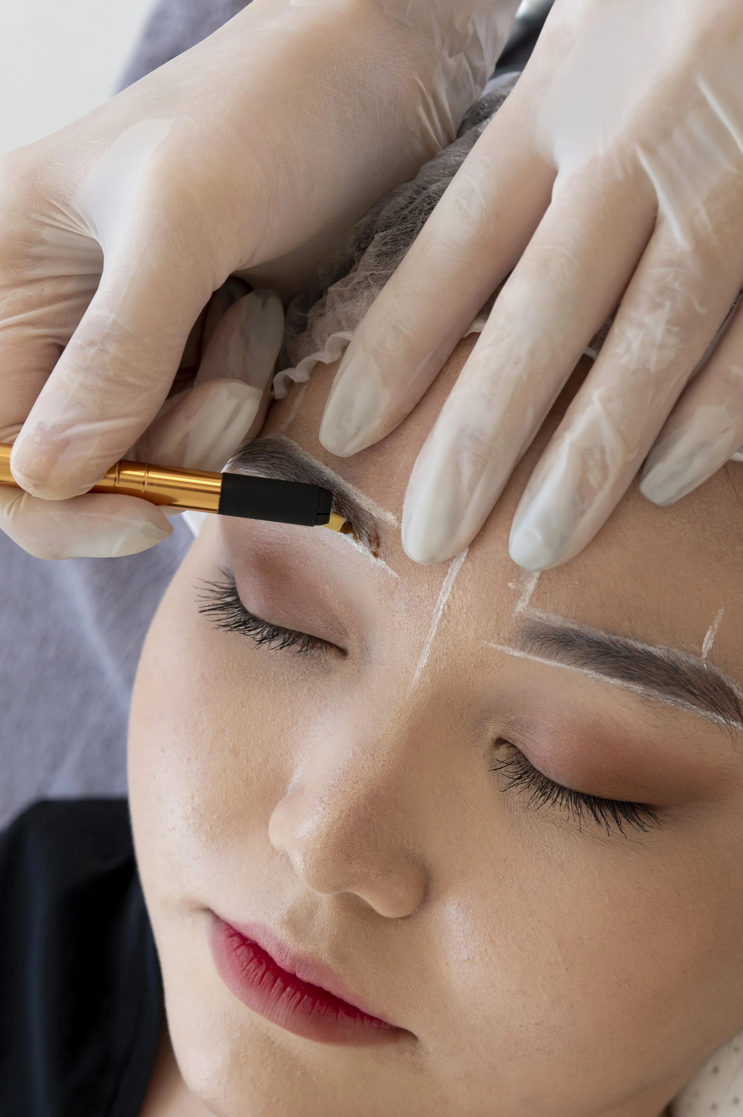 Microblading semi-permanent eyebrow treatment offered at Namis Beauty in Bradley Stoke, Bristol