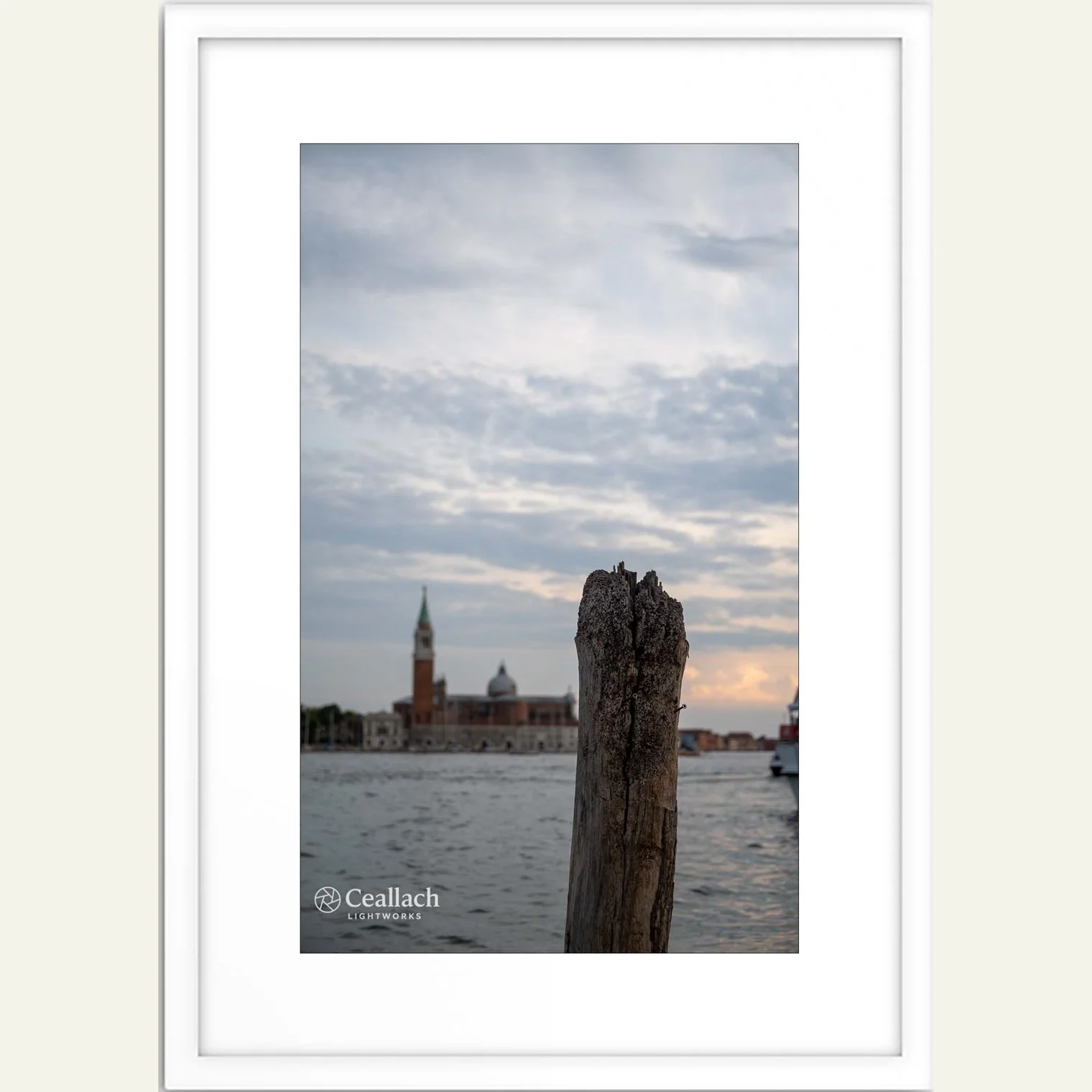 Weathered Watch: San Giorgio Maggiore Across the Water